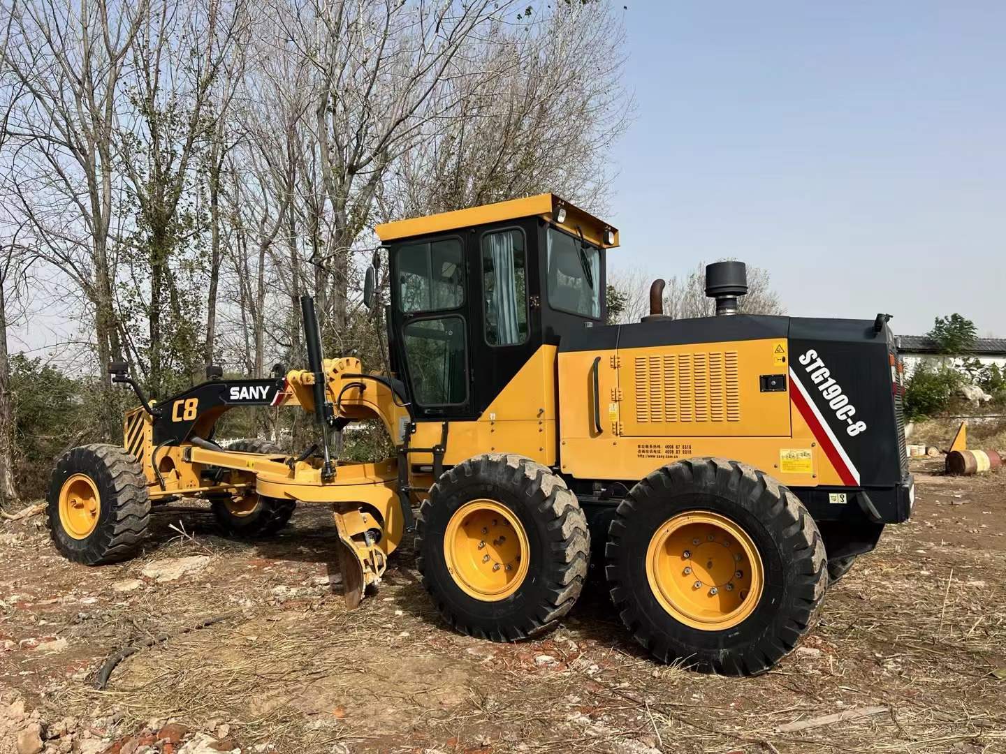 Sany STG190C-8 Motor Grader for Sale 2022 800 Hours used excavator 2022 photo 5