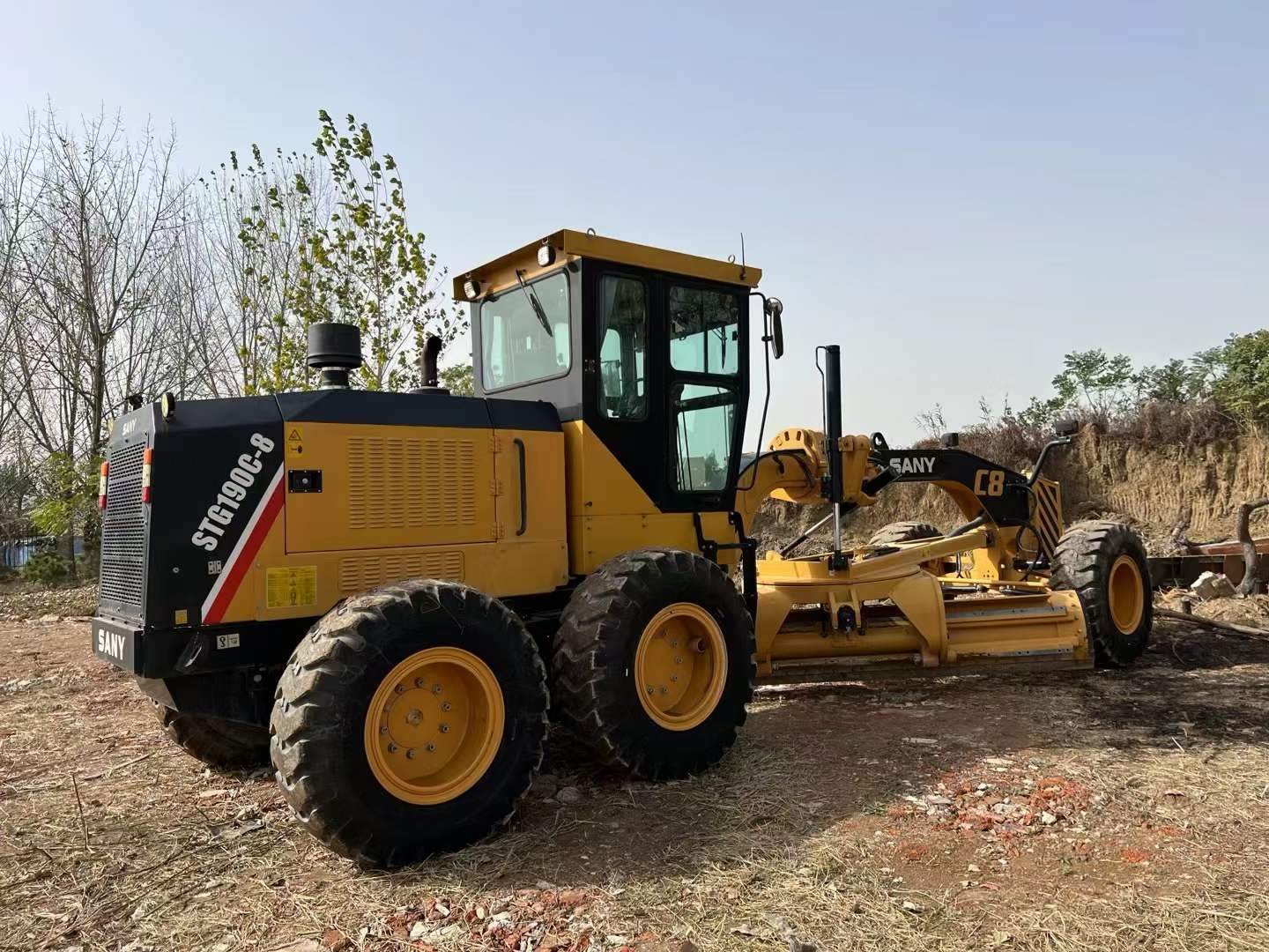 Sany STG190C-8 Motor Grader for Sale 2022 800 Hours used excavator 2022 photo 3