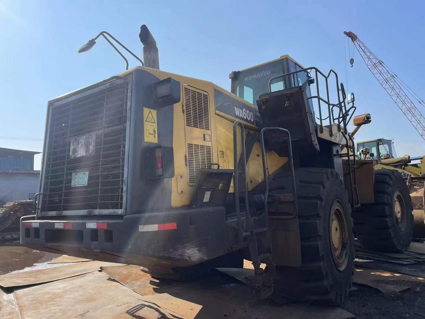 Komatsu WA600 Wheel Loader for Sale 2020 3879 Hours used excavator 2020 photo 3