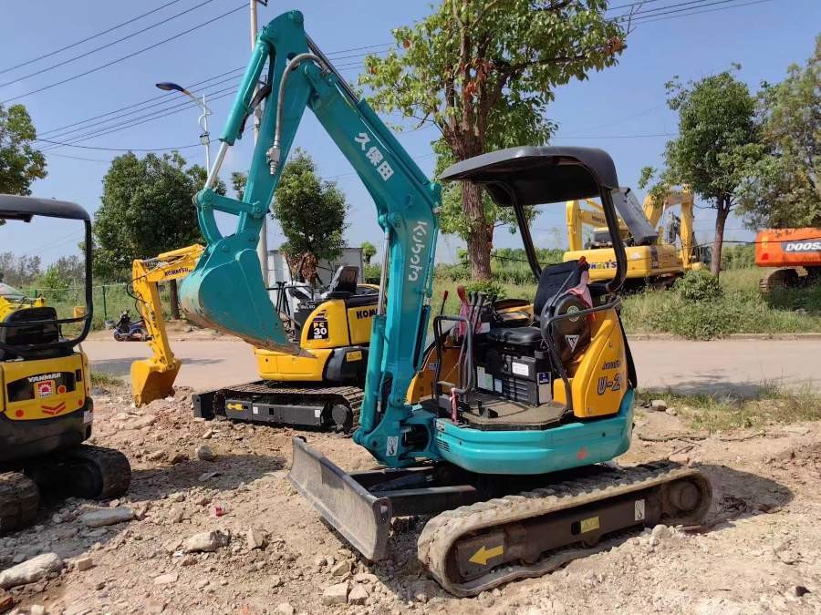 2200KW Kubota U20 Used Kubota Excavator 2 Ton Mini Japanese Original