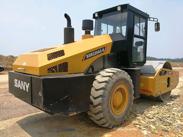 Sany SSR220AC-8 Road Roller for Sale 2022 1238 Hours used excavator 2022 photo 2