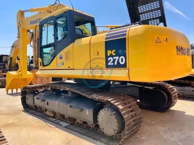 Used Komatsu PC270 Inspection and Export Guide