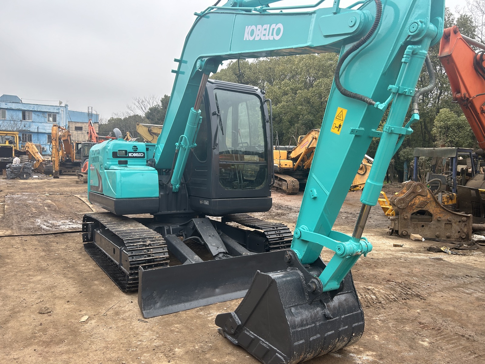 Kobelco SK75 Mini used excavator 0 photo 3