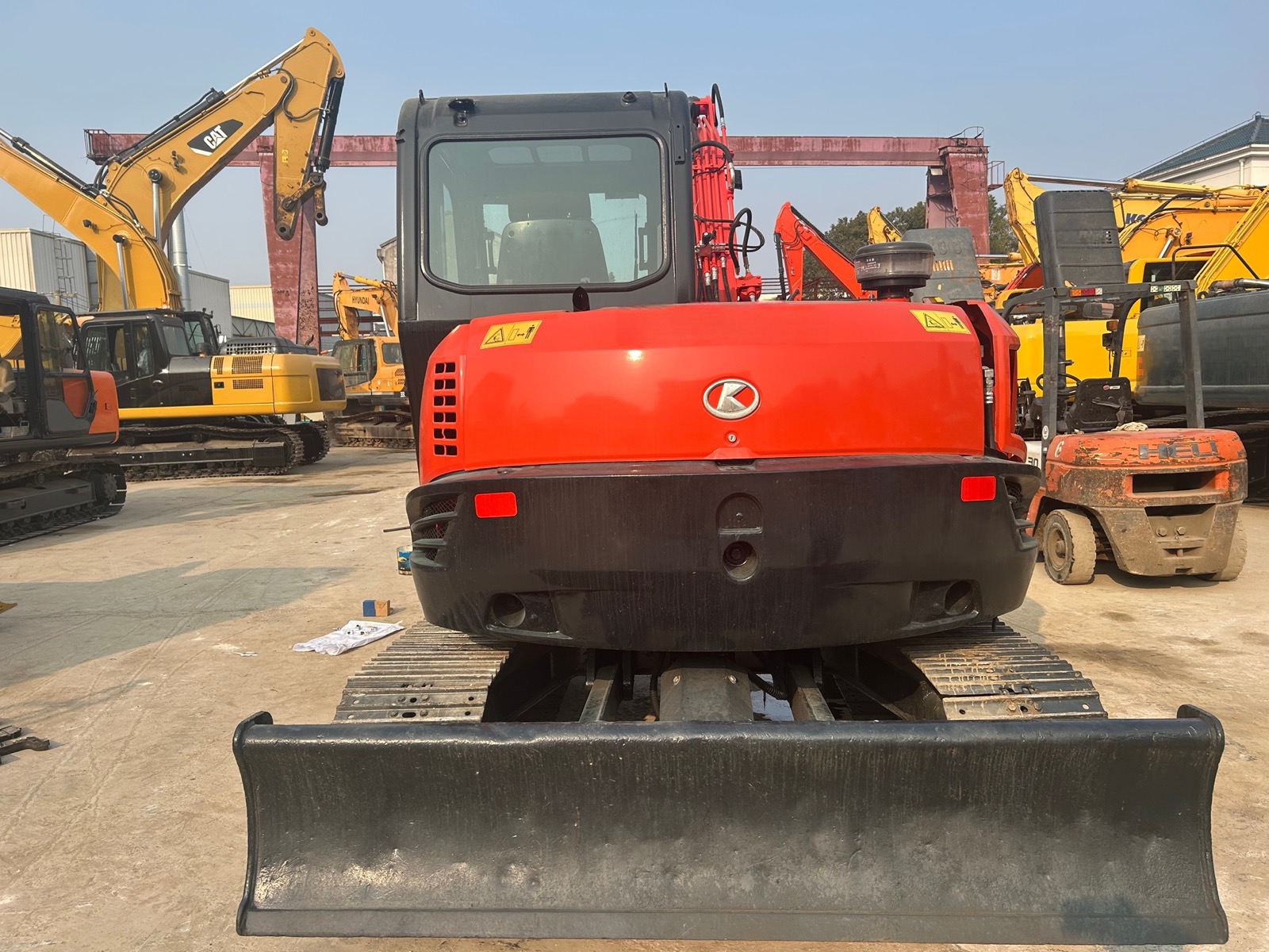 Kubota KX080 Mini used excavator 0 photo 3
