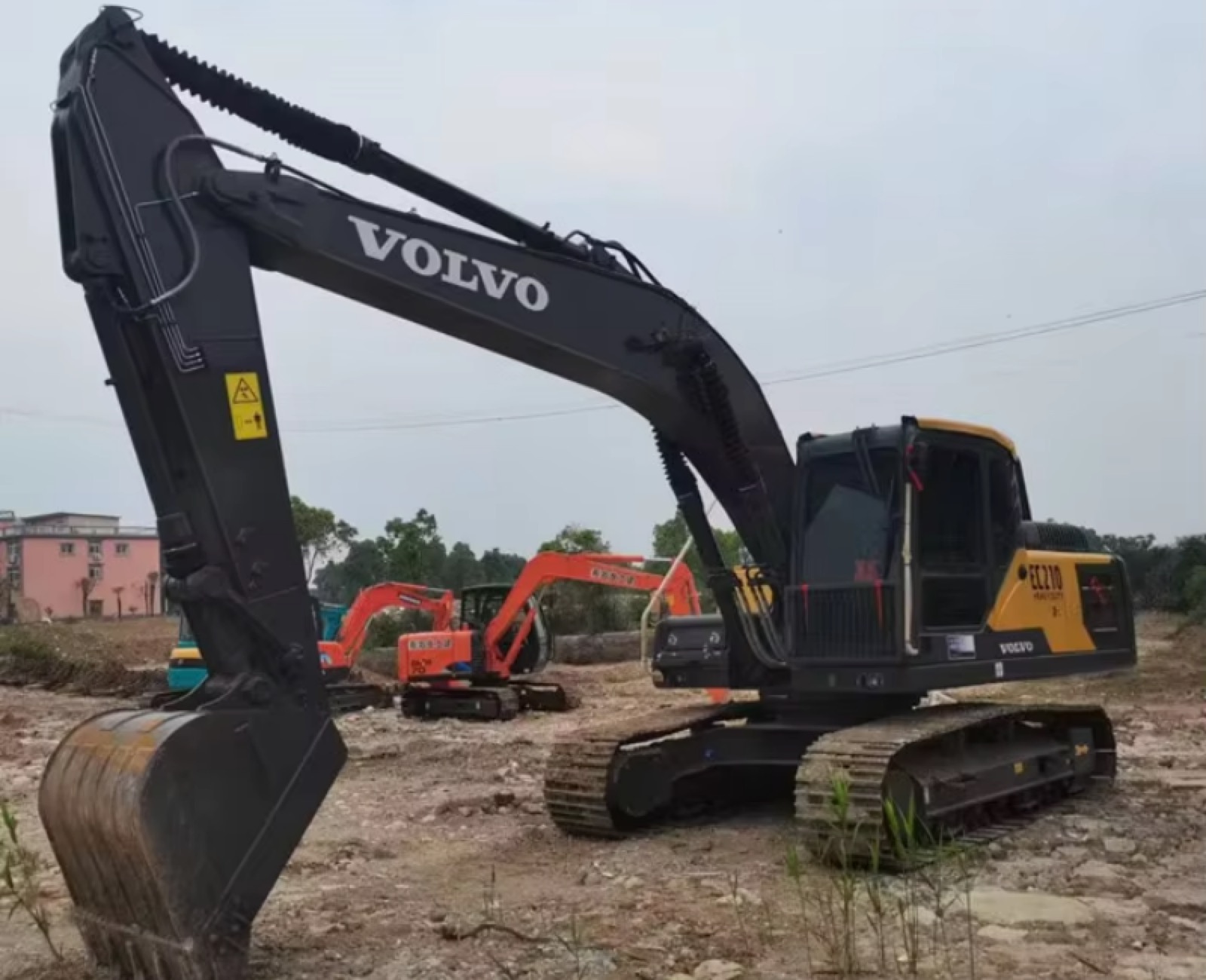 Volvo 210 used excavator 0 photo 3