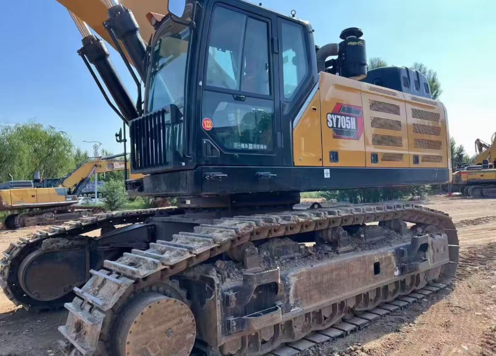 Sany 705 used excavator 0 photo 8
