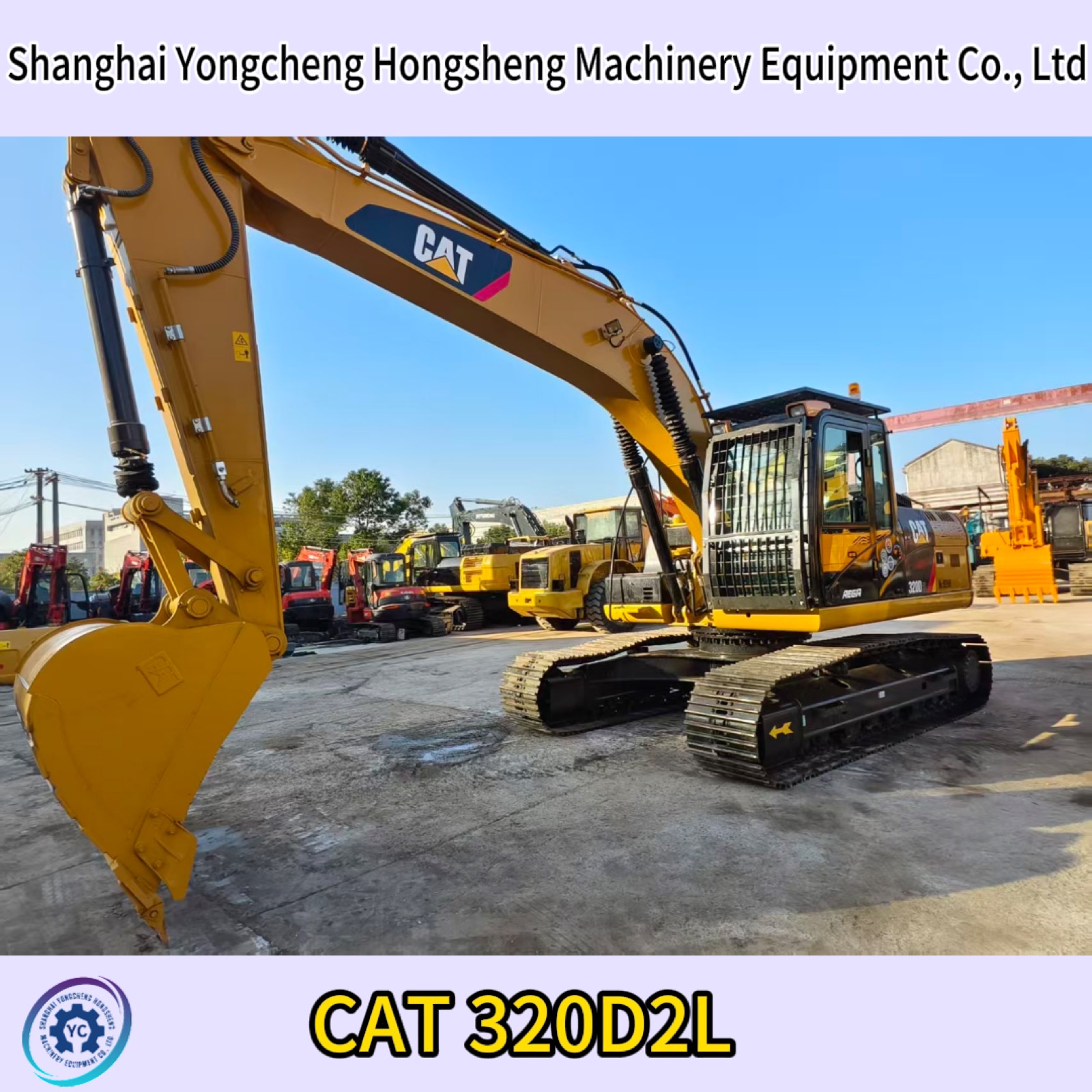 CAT 320D2 used excavator 0 photo 2