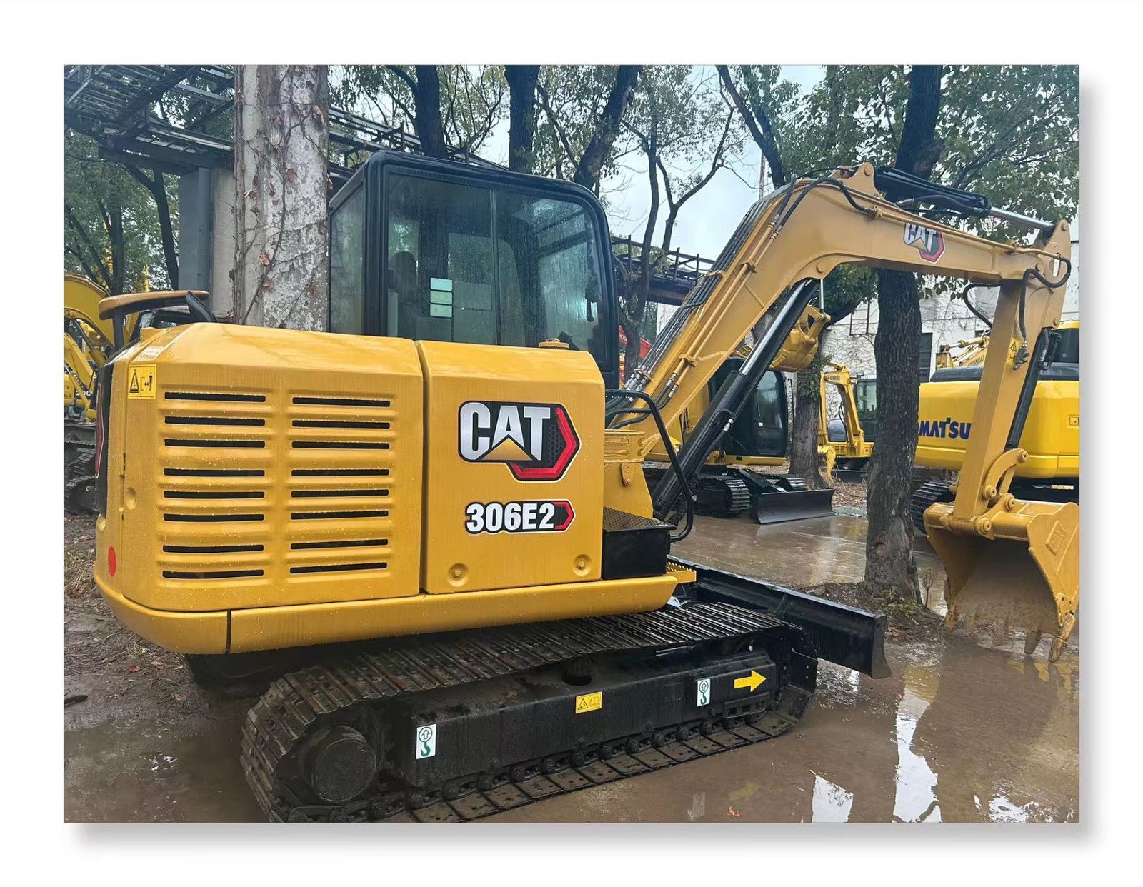 CAT 306E2 Mini used excavator 0 photo 3