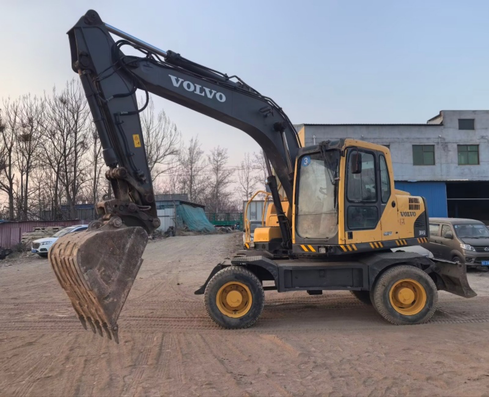 Used Volvo EW145B Excavator for Sale