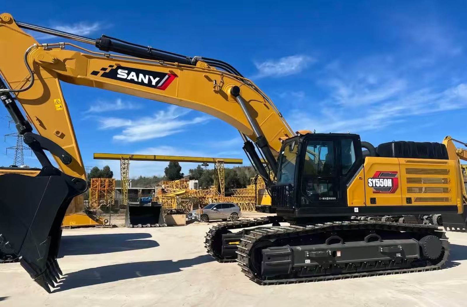 Sany 550 used excavator 0 photo 2