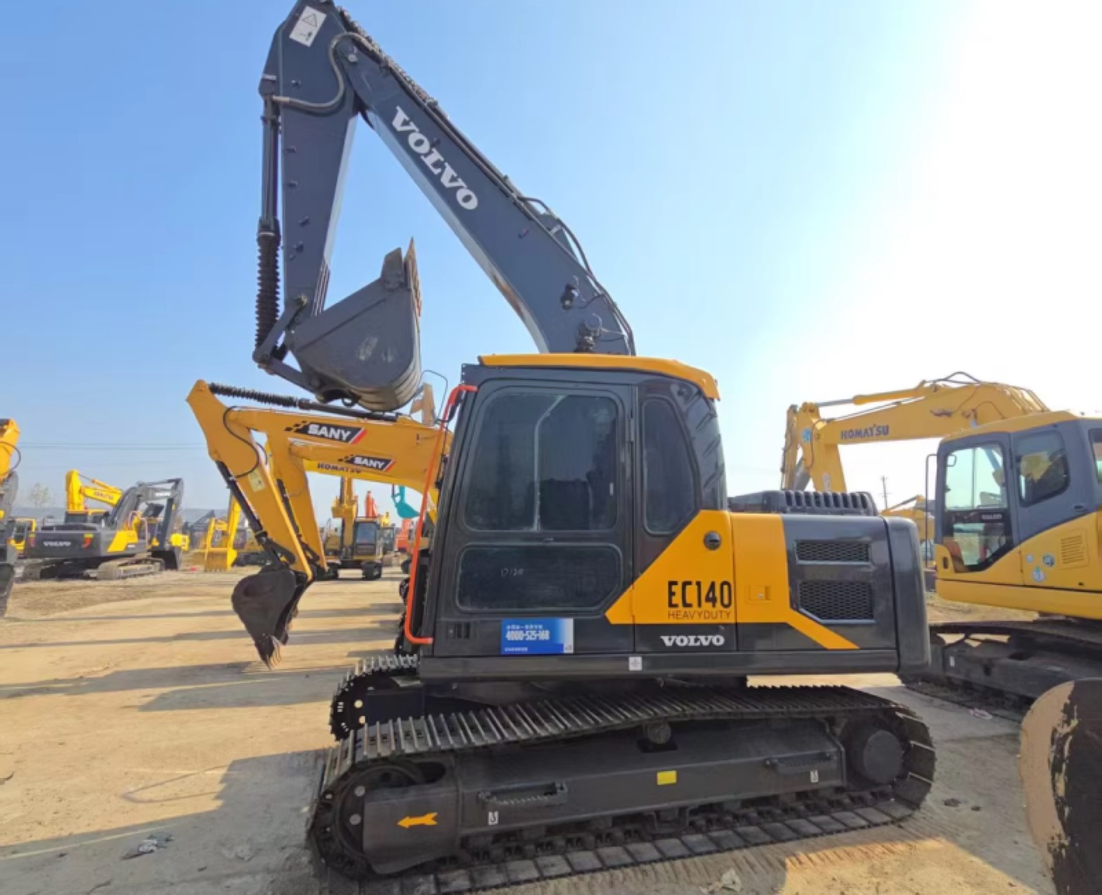 Volvo 140 used excavator 0 photo 2