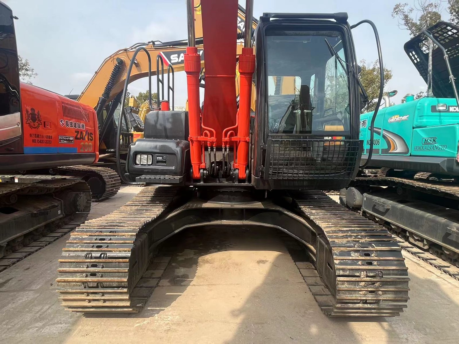 Hitachi ZX120 used excavator 0 photo 6