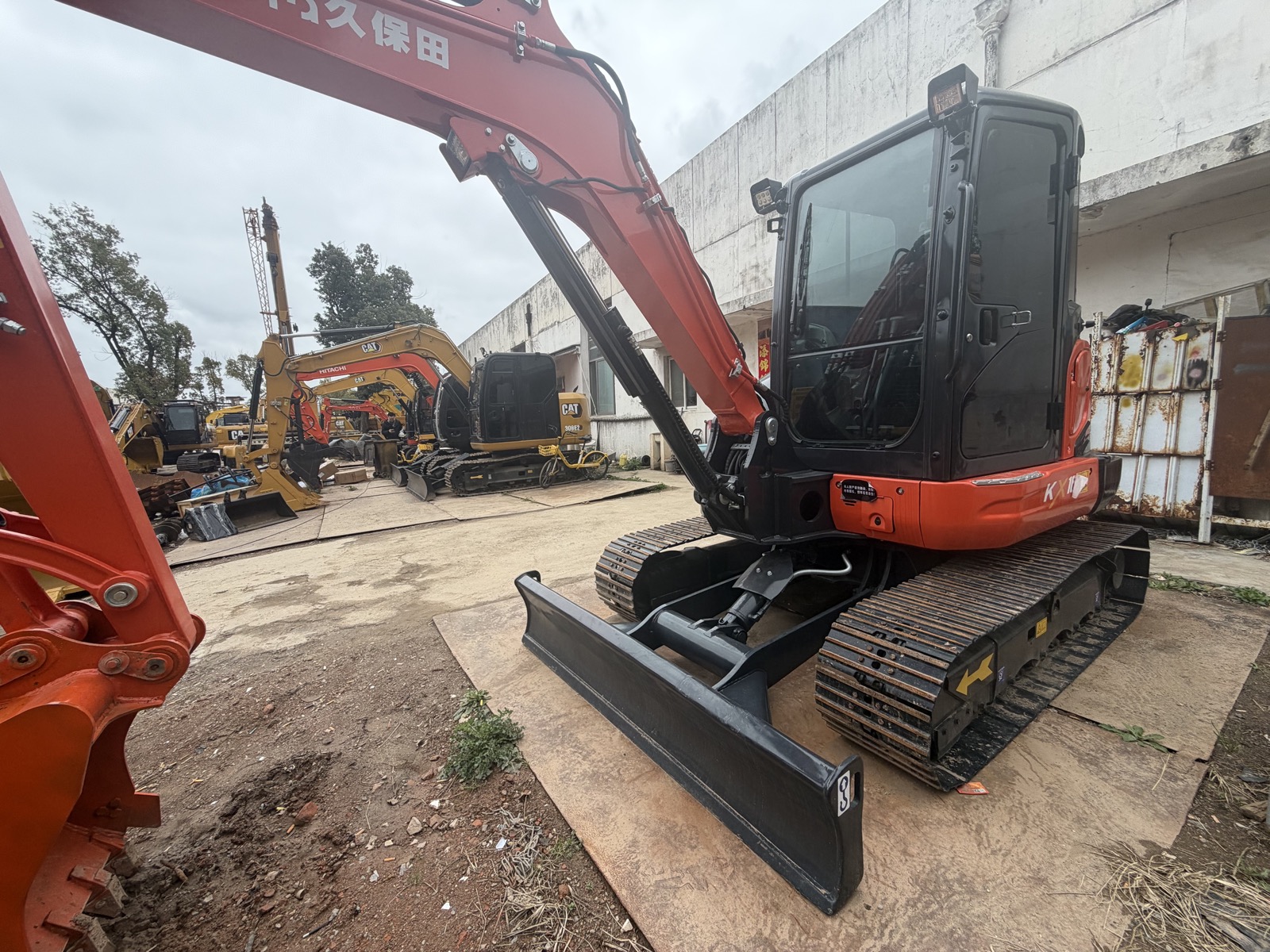Kubota KX057 Mini used excavator 0 photo 5