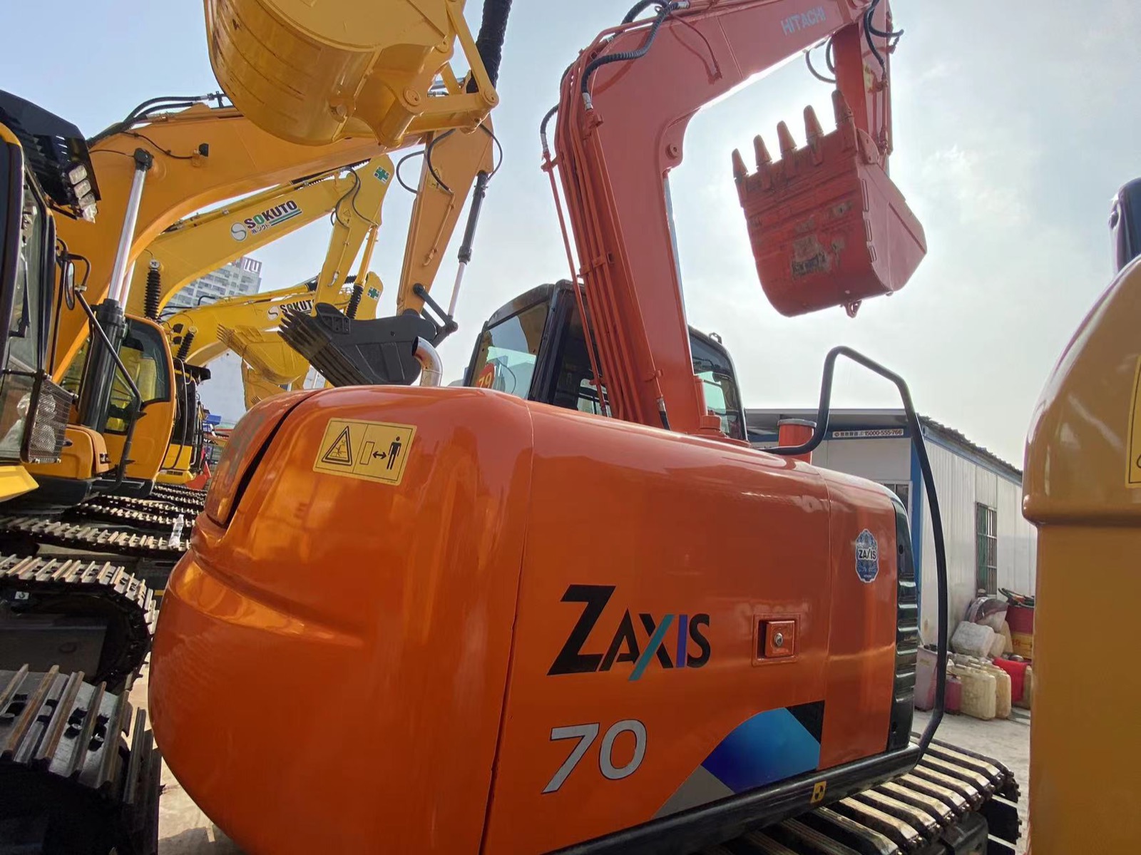Hitachi ZX70 Mini used excavator 0 photo 5