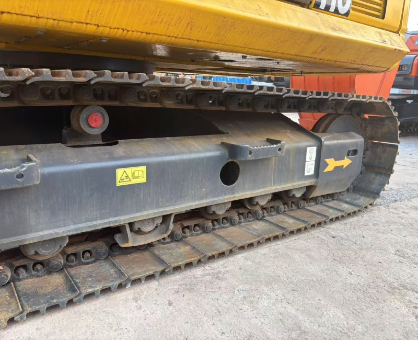 Komatsu PC110 used excavator 0 photo 7