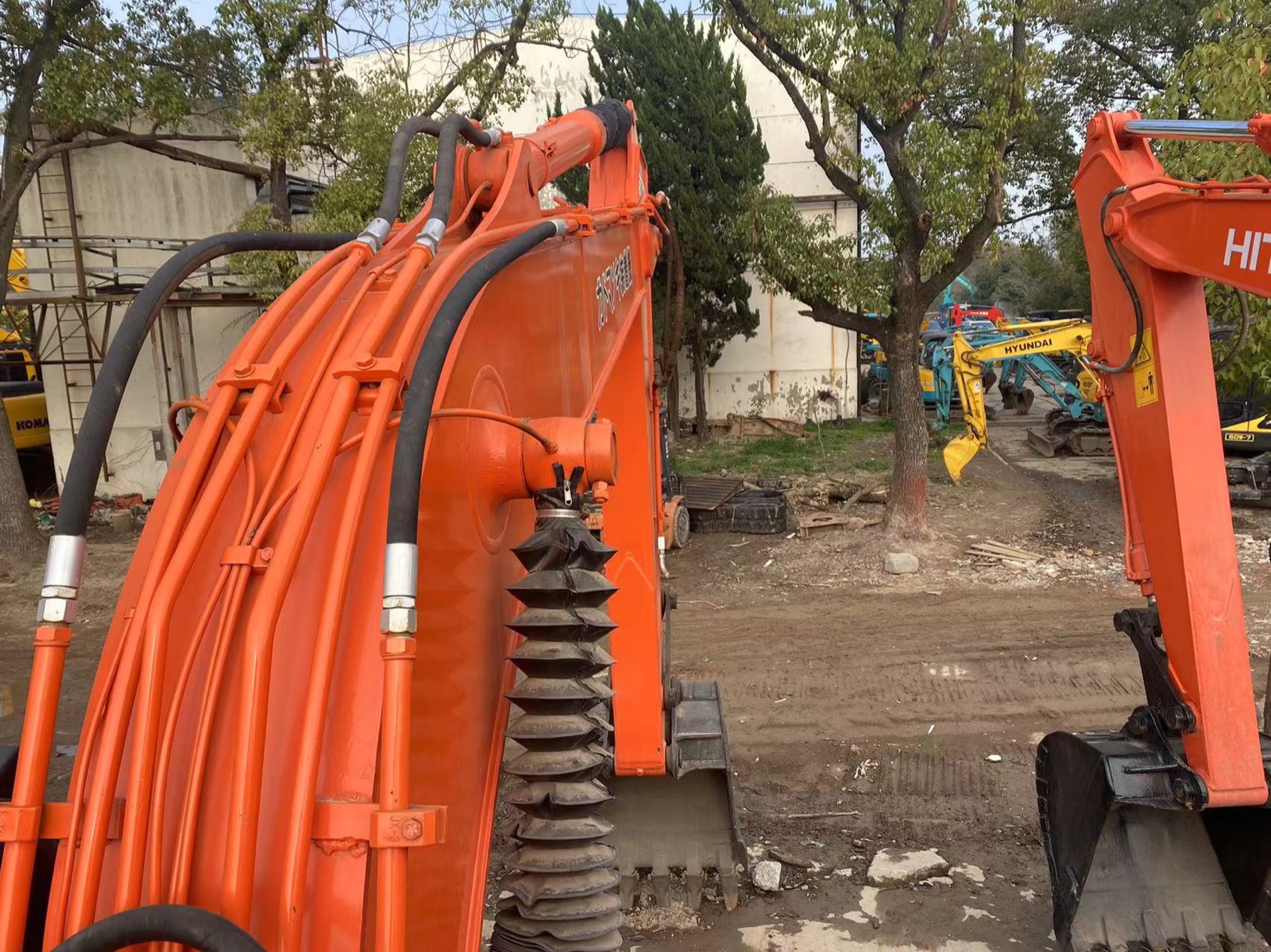 Hitachi 120 used excavator 0 photo 2