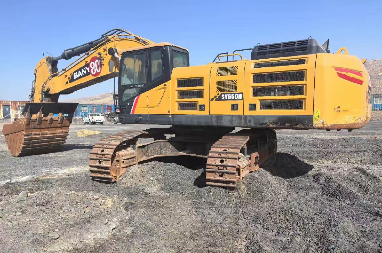 Sany 650 used excavator 0 photo 4