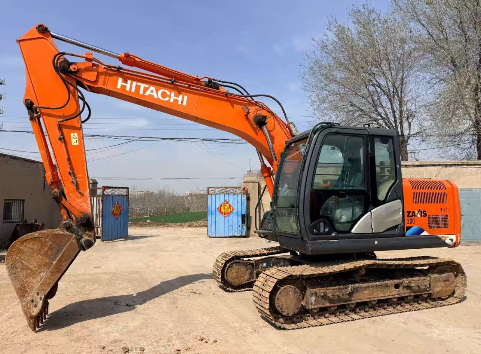 Hitachi ZX130 used excavator 0 photo 2