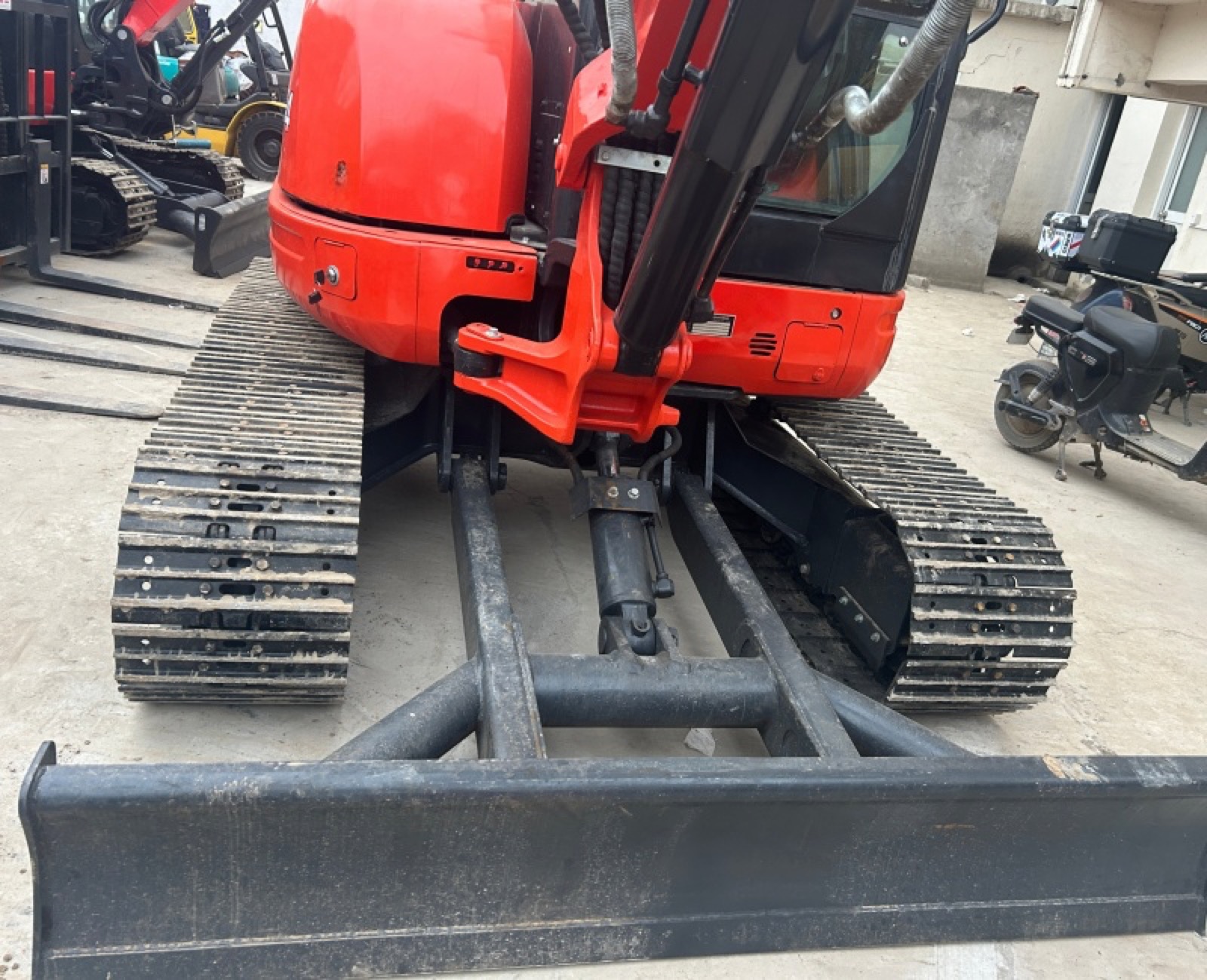 Kubota U55 Mini used excavator 0 photo 4