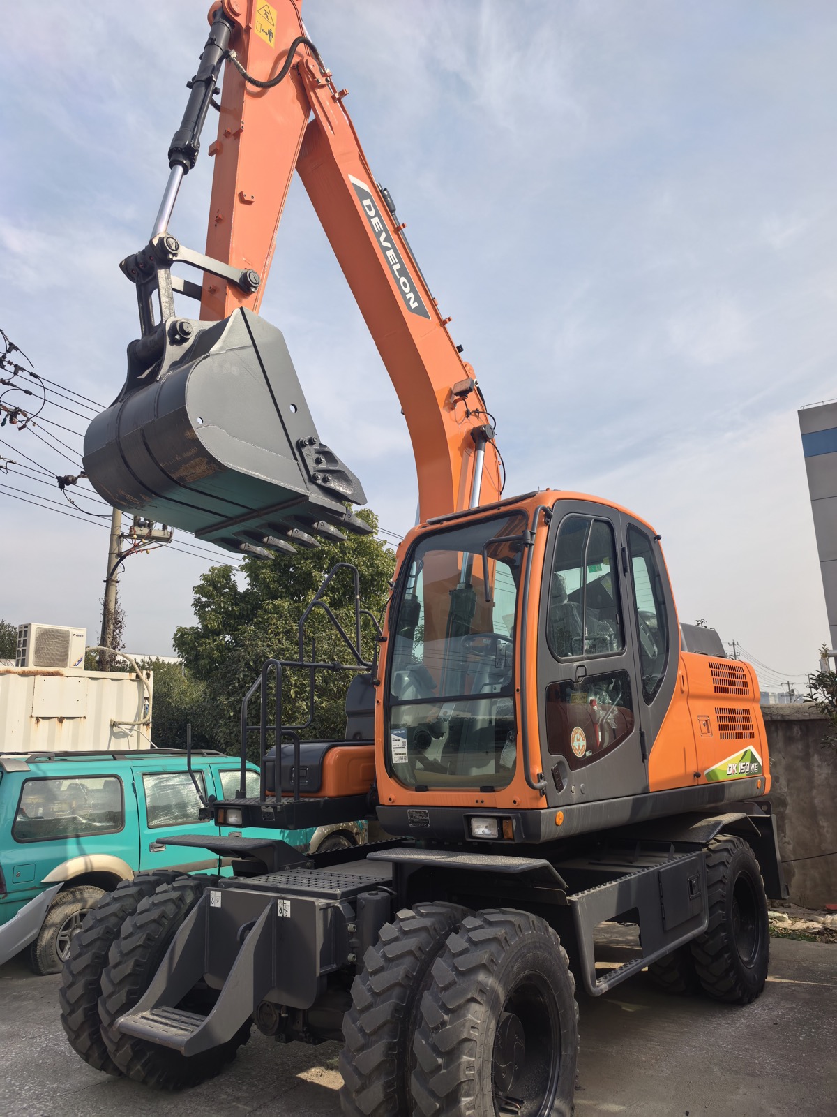 Doosan DX150WE used excavator 0 photo 6