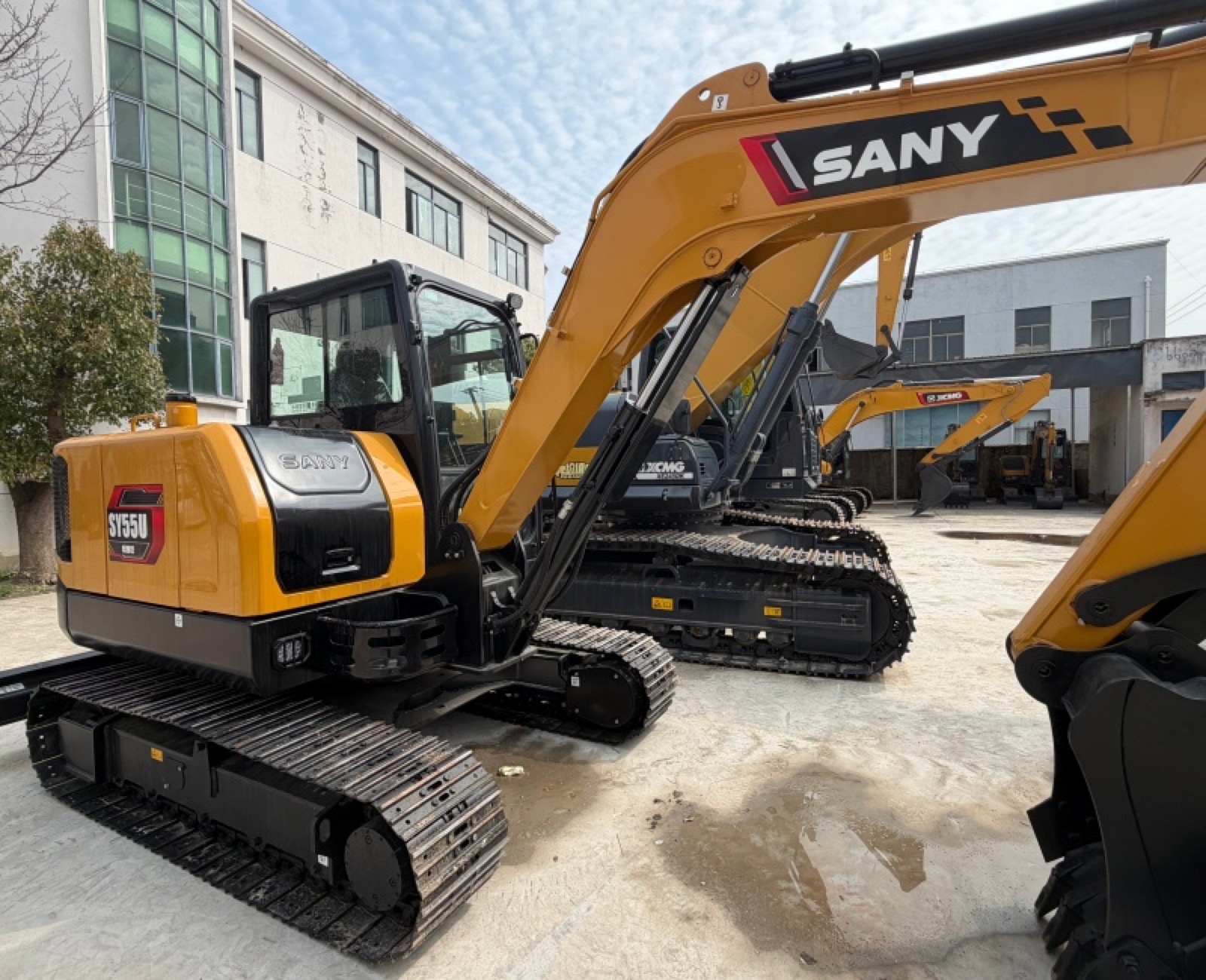 Sany 55U Mini used excavator 0 photo 4