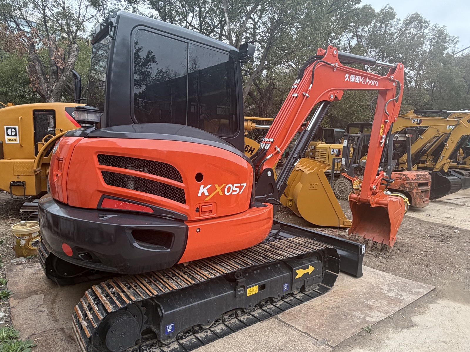 Kubota KX057 Mini used excavator 0 photo 4
