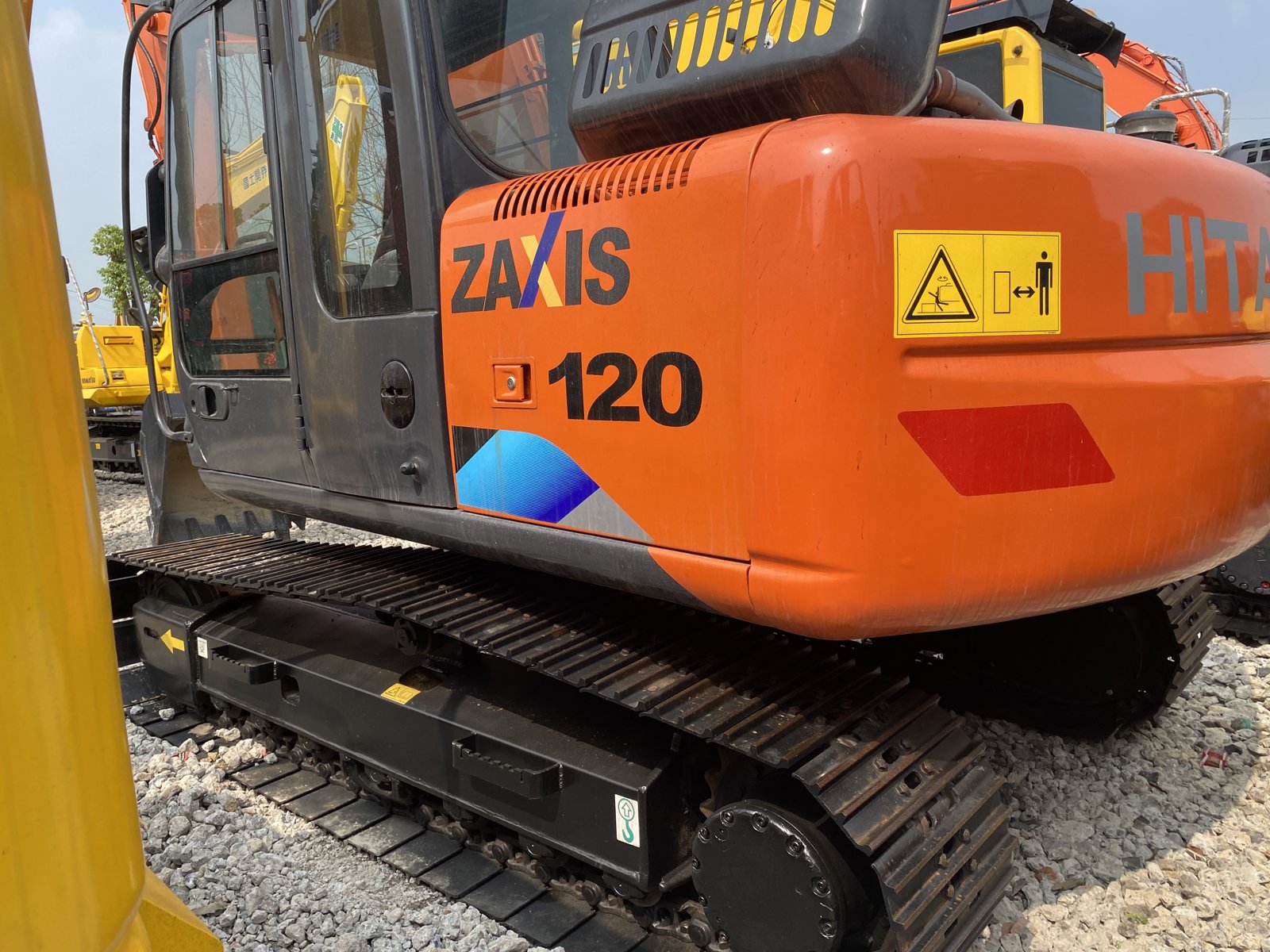 Hitachi 120 used excavator 0 photo 7