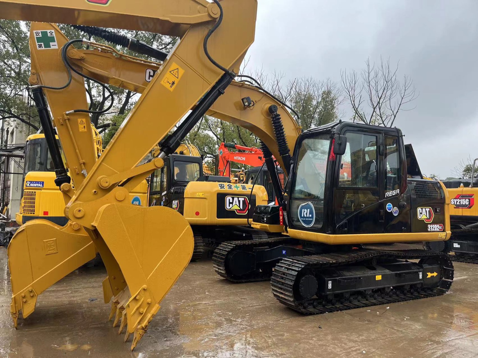 CAT 312D2 used excavator 0 photo 4