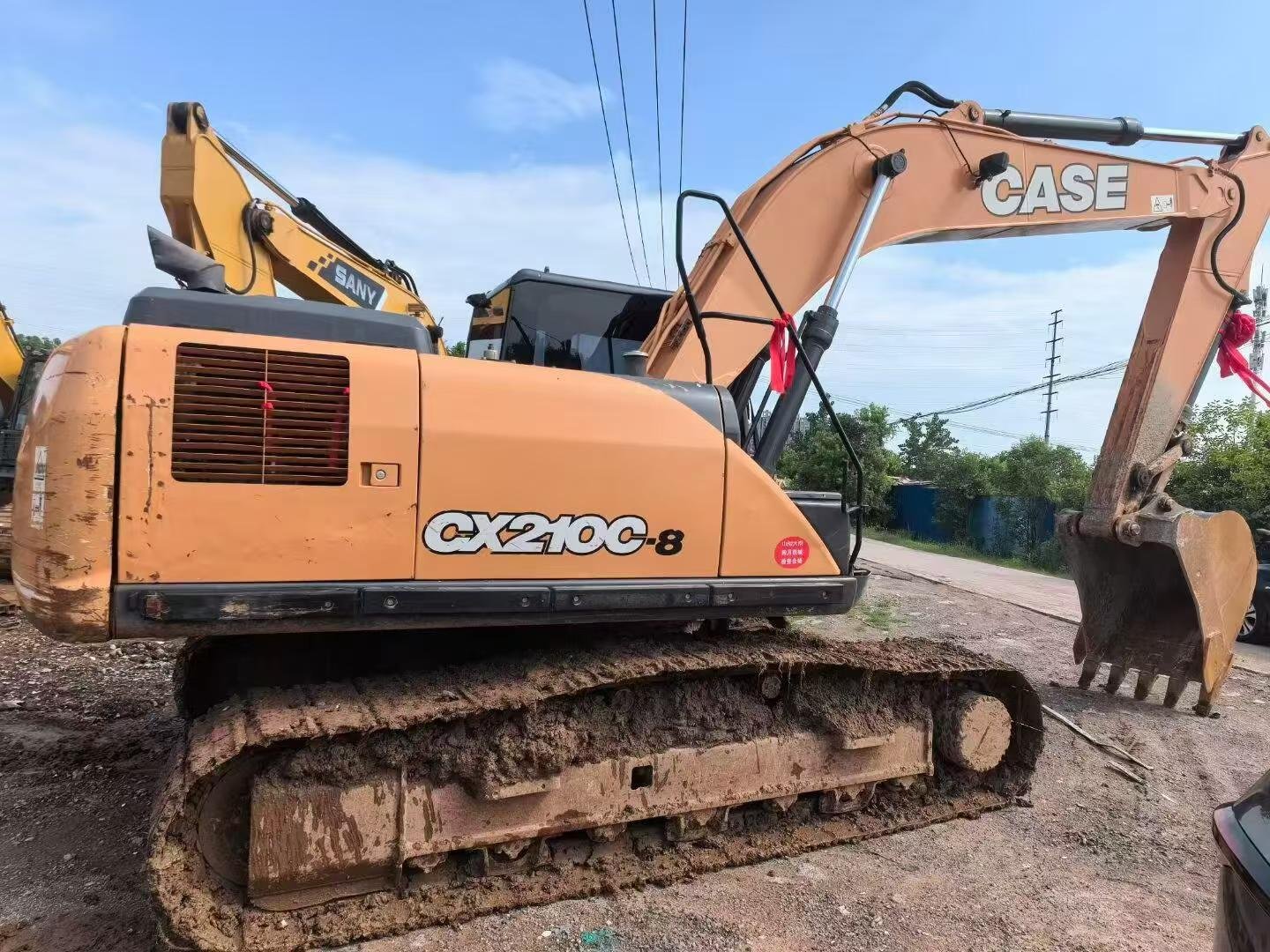 CASE 210 used excavator 0 photo 2