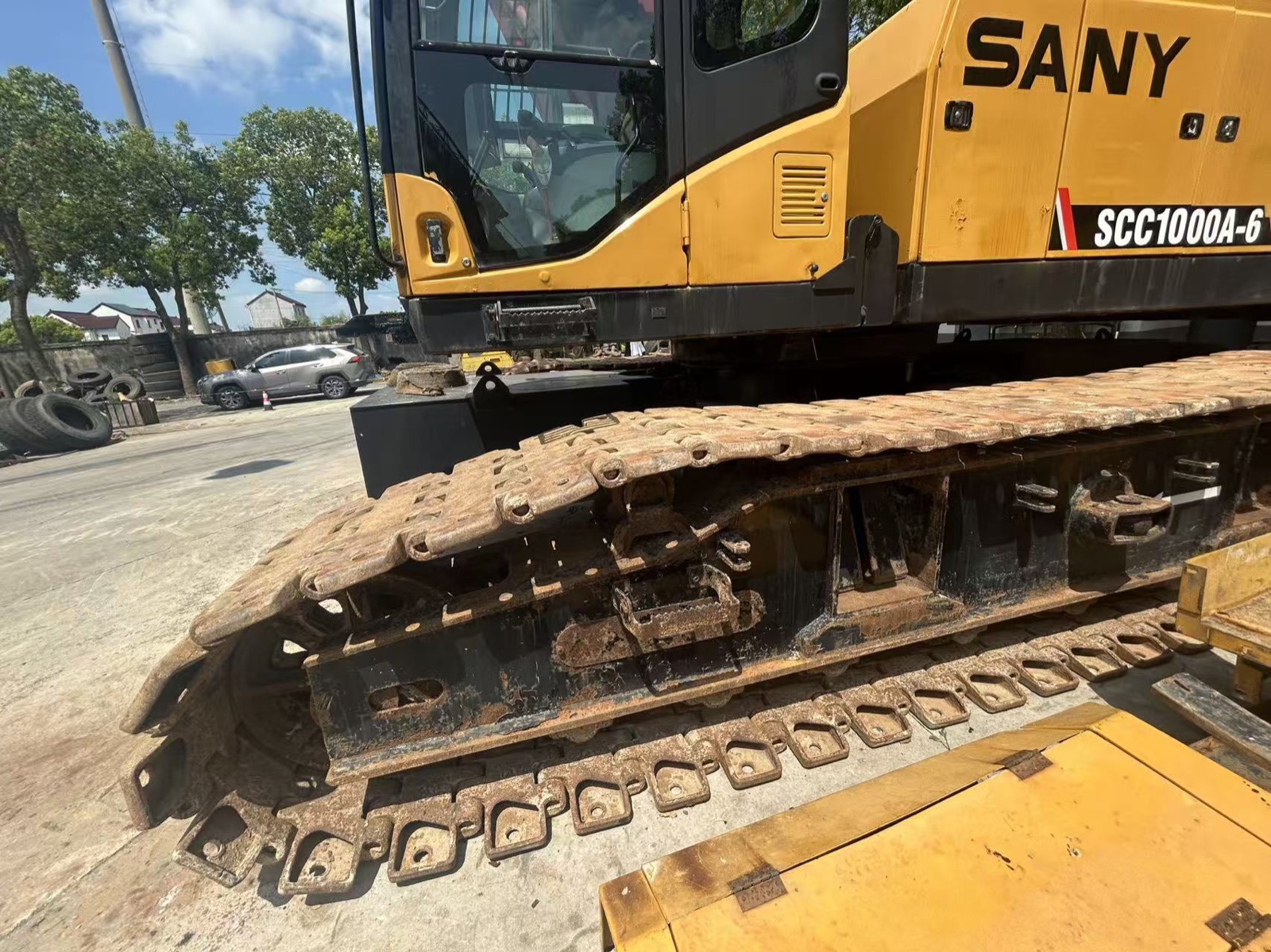 Sany SCC1000A Crane for Sale used excavator 0 photo 8