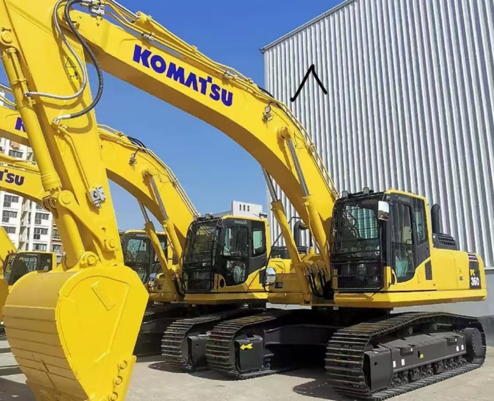 Komatsu PC360 used excavator 0 photo 7