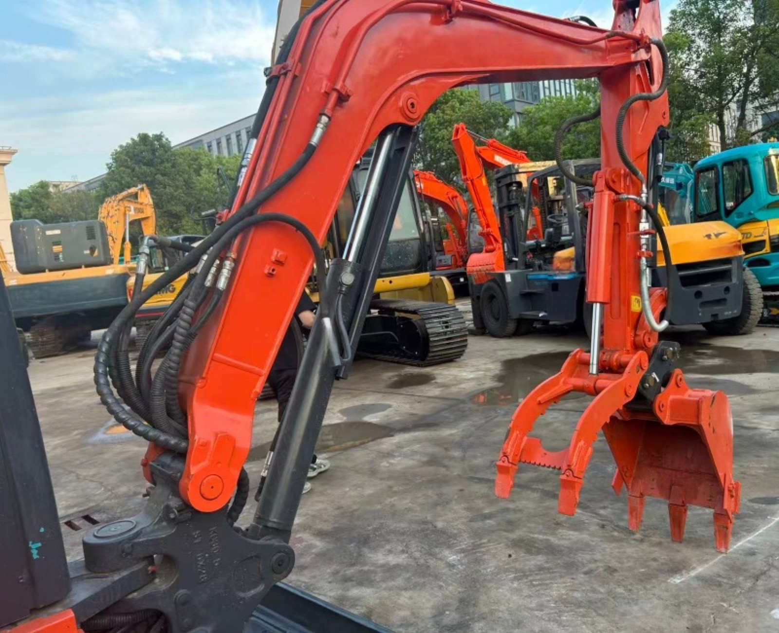Kubota U35 Mini used excavator 0 photo 8