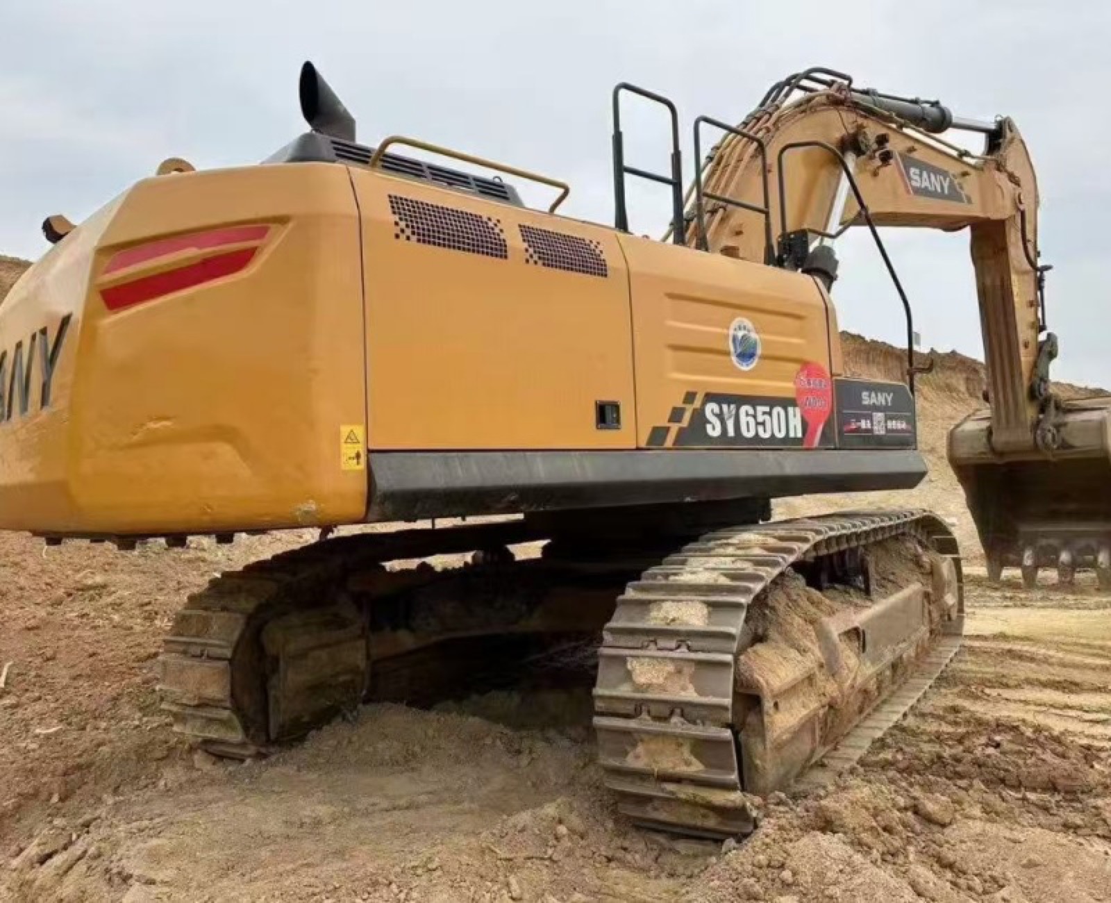 Sany 650 used excavator 0 photo 5