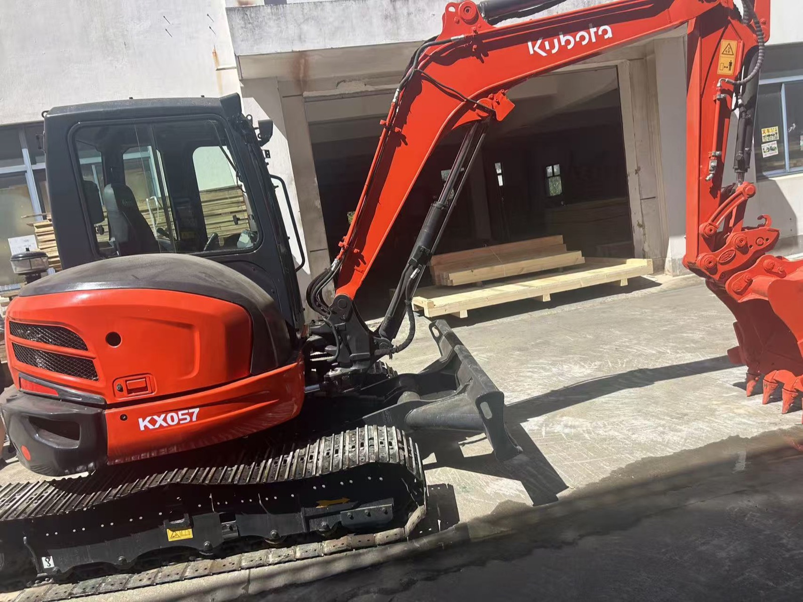 Kubota U57 Mini used excavator 0 photo 8