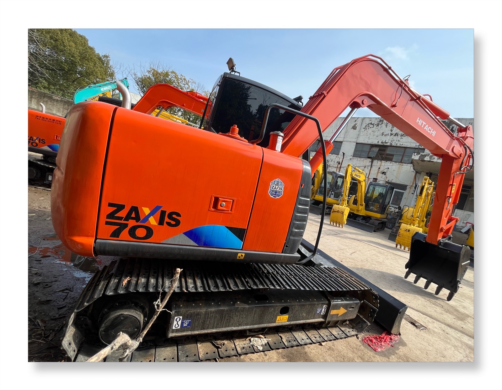 Hitachi 70 Mini used excavator 0 photo 8