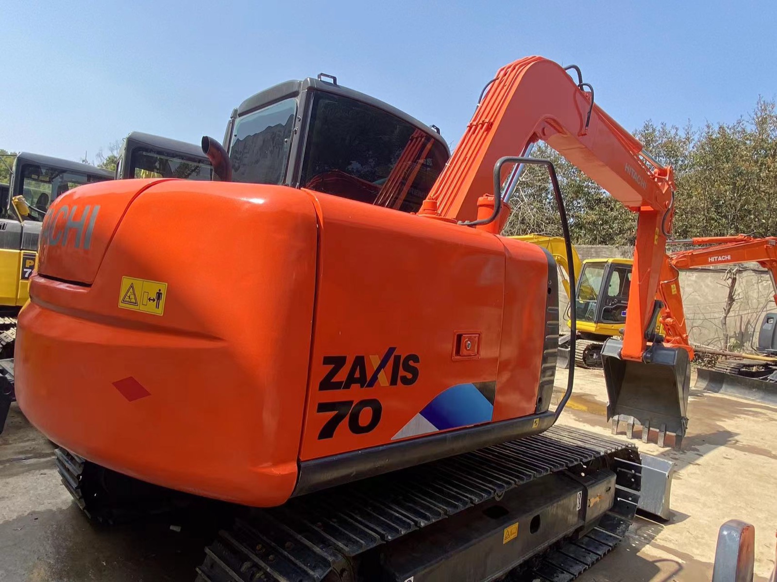 Hitachi ZX70 Mini used excavator 0 photo 3