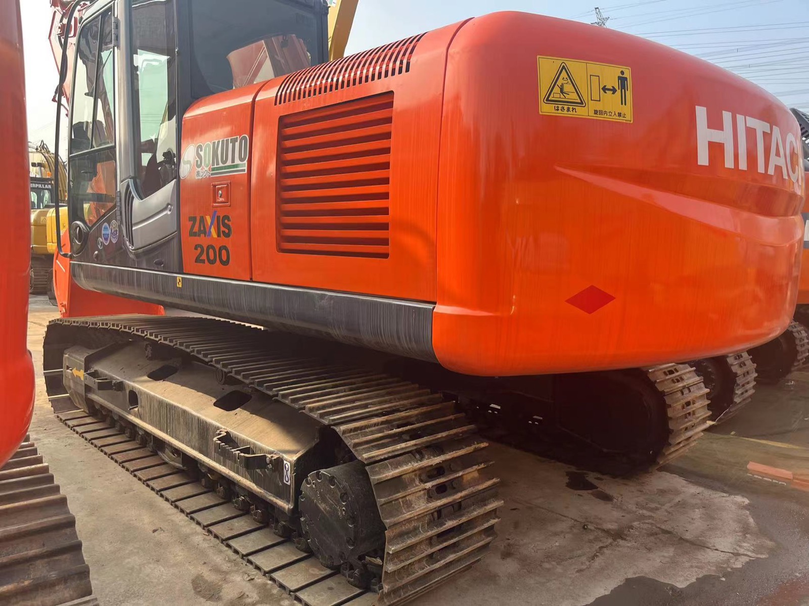 Used Hitachi ZX200 Excavator for Sale