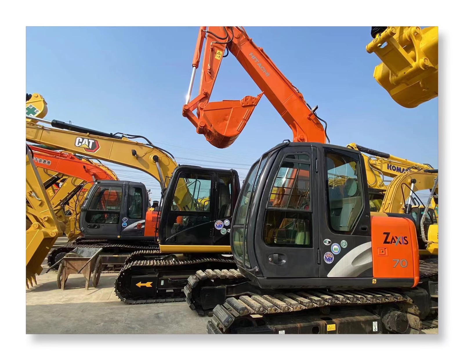 Hitachi ZX70 Mini used excavator 0 photo 2