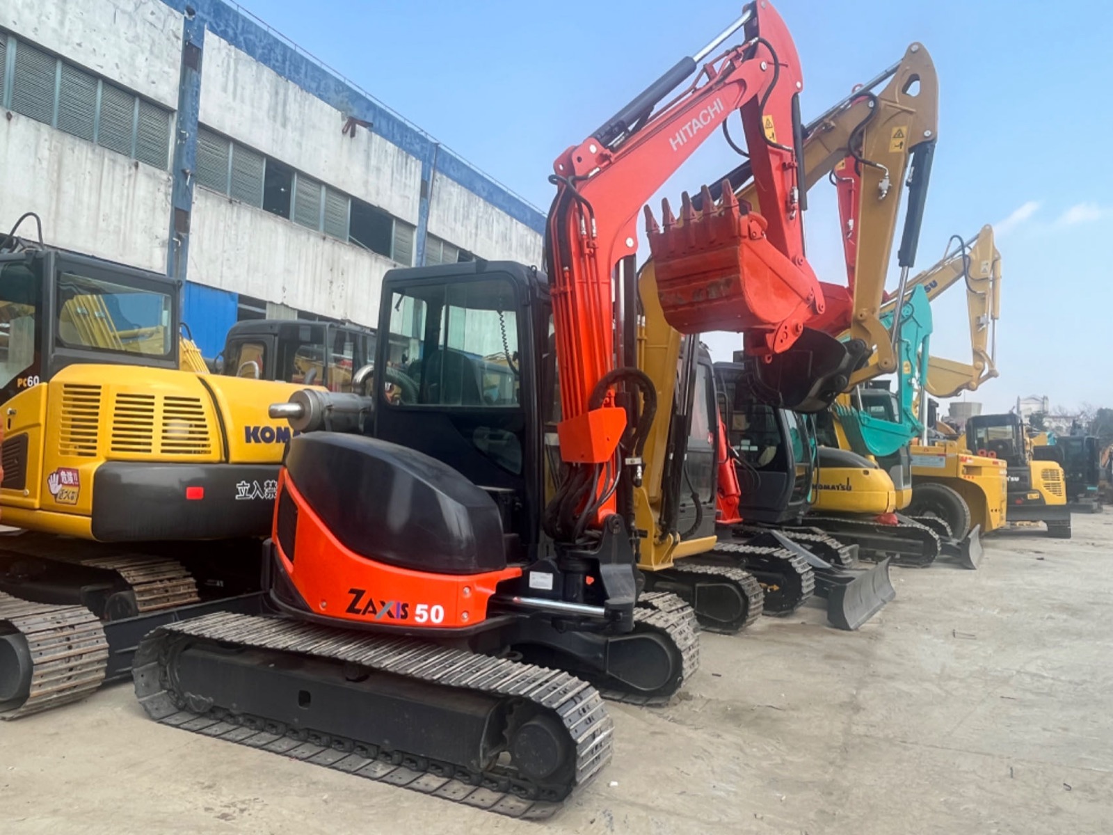 Hitachi ZX50 Mini used excavator 0 photo 3
