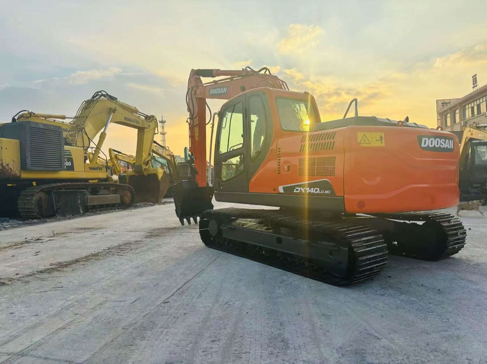 Doosan DX140LCA used excavator 0 photo 6