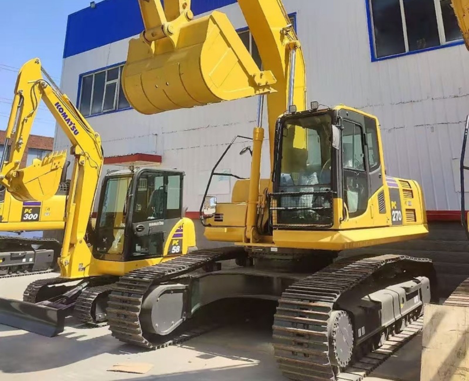 Komatsu PC270 used excavator 0 photo 6
