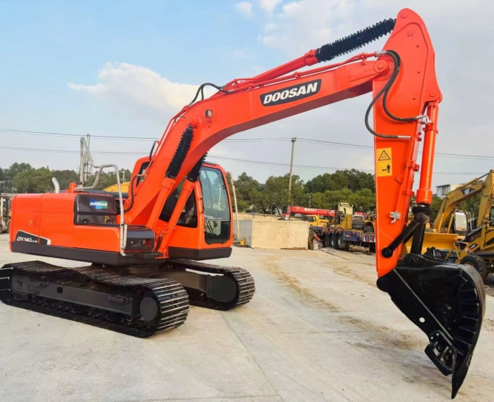 Doosan DX140LCA used excavator 0 photo 7