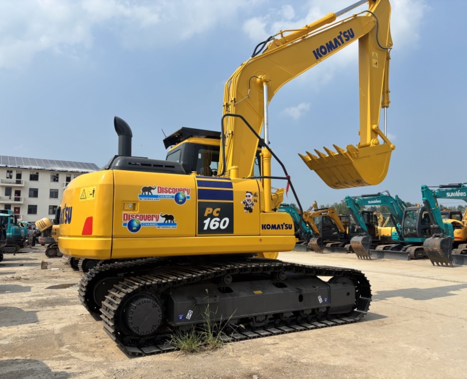Komatsu PC160 used excavator 0 photo 4