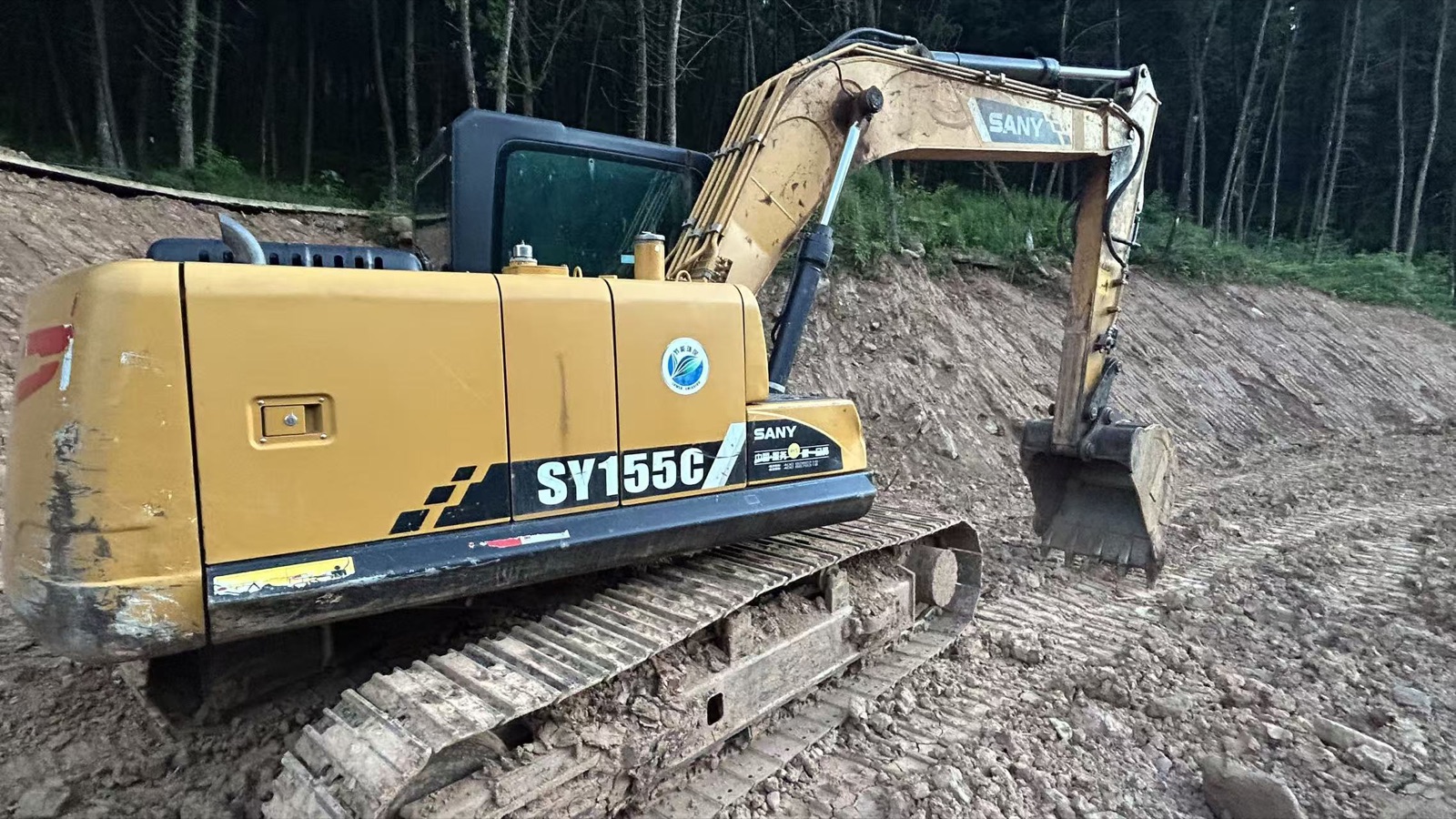 Used SANY 155C Excavator for Sale