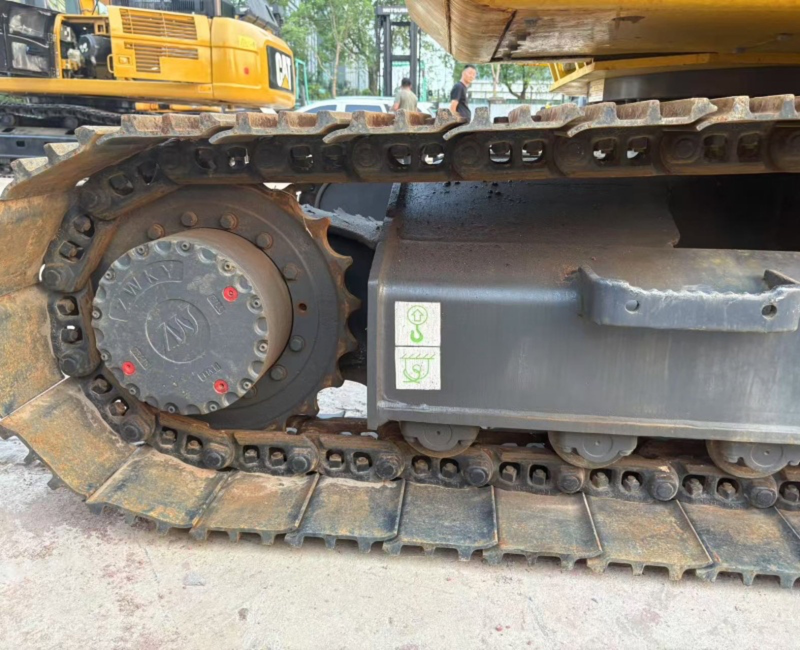 Komatsu PC110 used excavator 0 photo 2