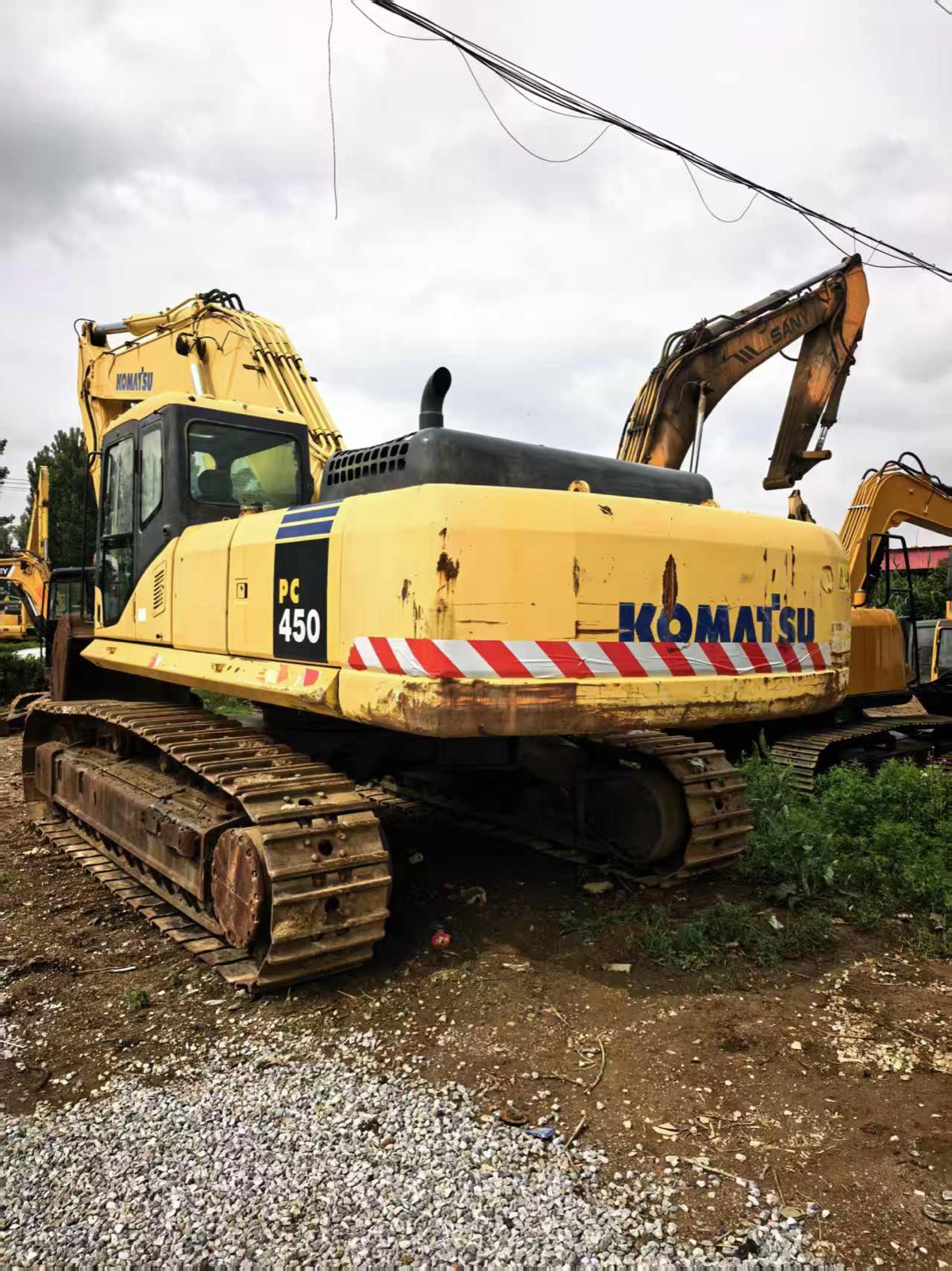 Komatsu 450 used excavator 0 photo 2