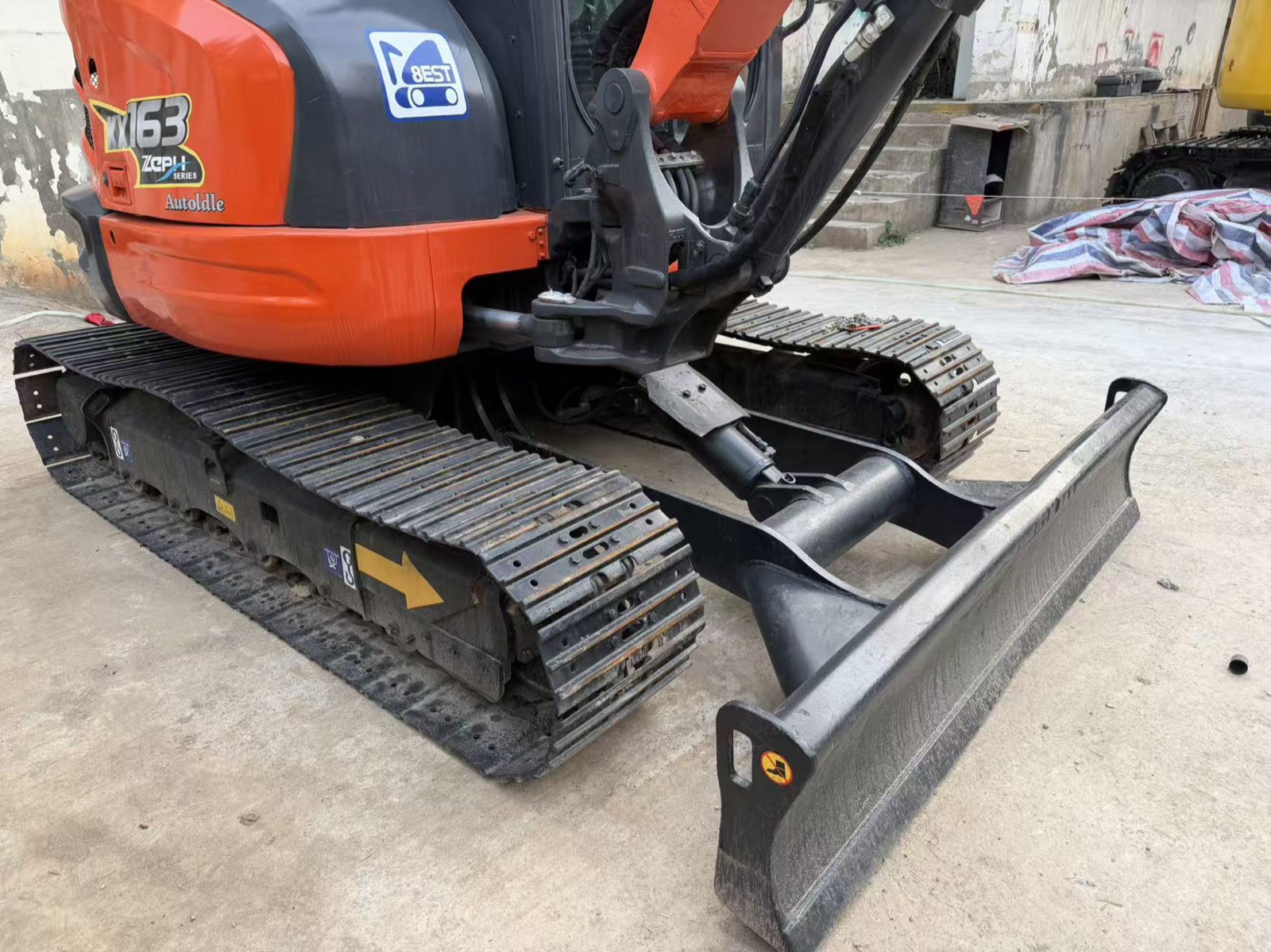 Kubota KX163 Mini used excavator 0 photo 7