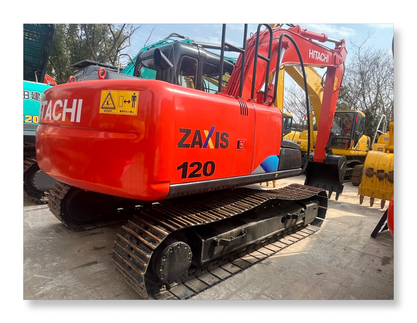 Hitachi ZX120 used excavator 0 photo 8