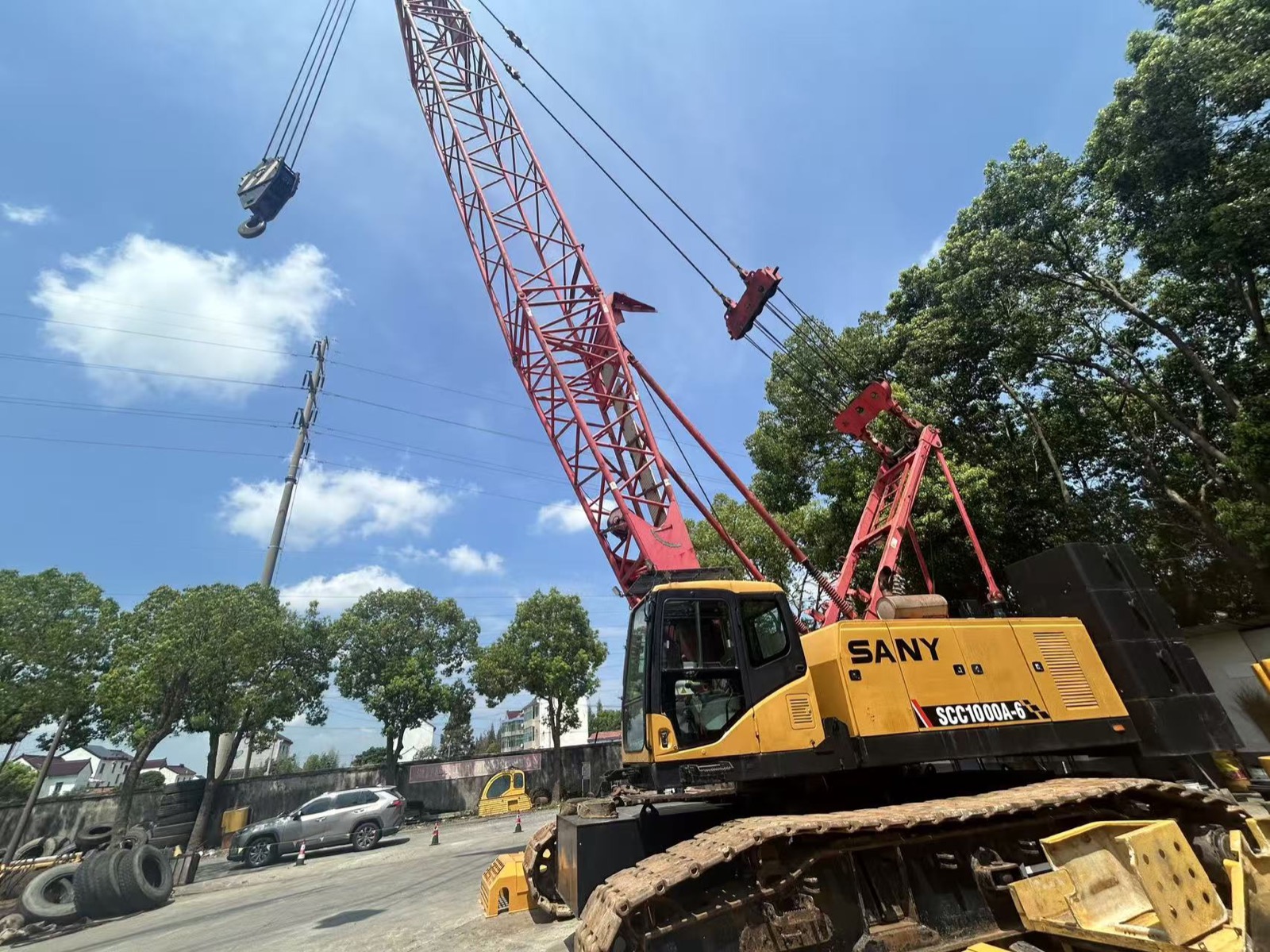 Sany SCC1000A Crane for Sale used excavator 0 photo 6