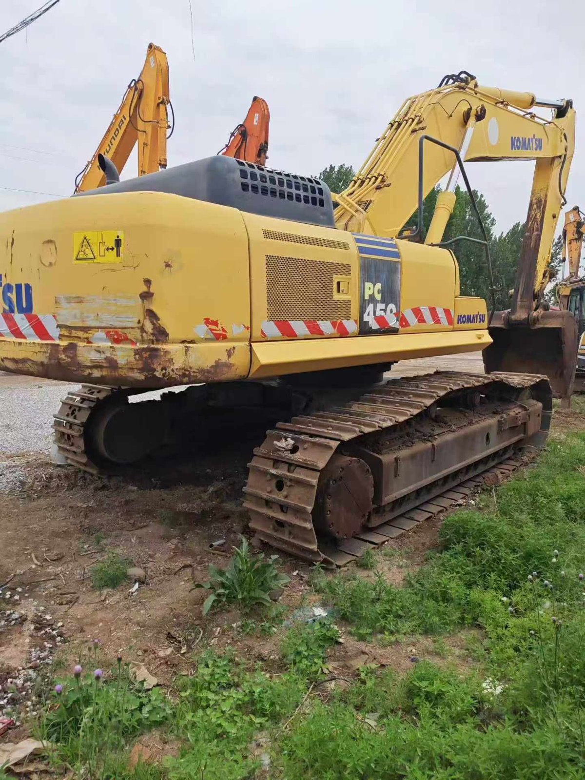 Komatsu 450 used excavator 0 photo 7